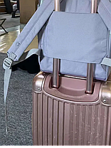 Рюкзак сумка водонепроникний HIMAWARI 1027-14 м'ятний з синім гаманцем, фото 2