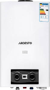 Газовий проточний водонагрівач Ardesto TFGBH 10B X2 WHITE