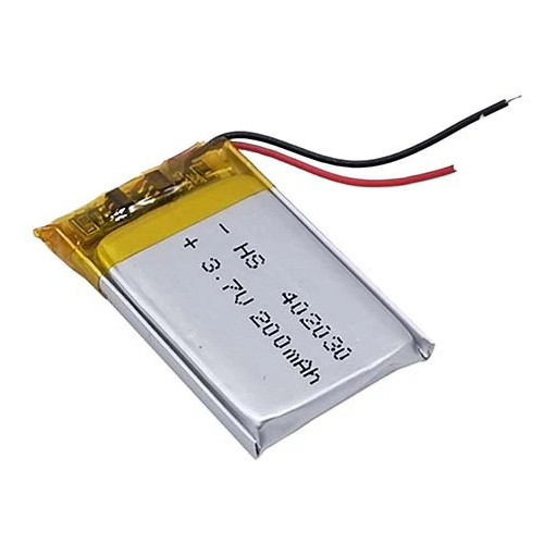 Аккумулятор Li-pol 200 мАч 30 х 20 x 4 мм 3.7в (006649), фото 1