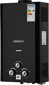 Газовий проточний водонагрівач Ardesto TFGBH 10B X1 BLACK