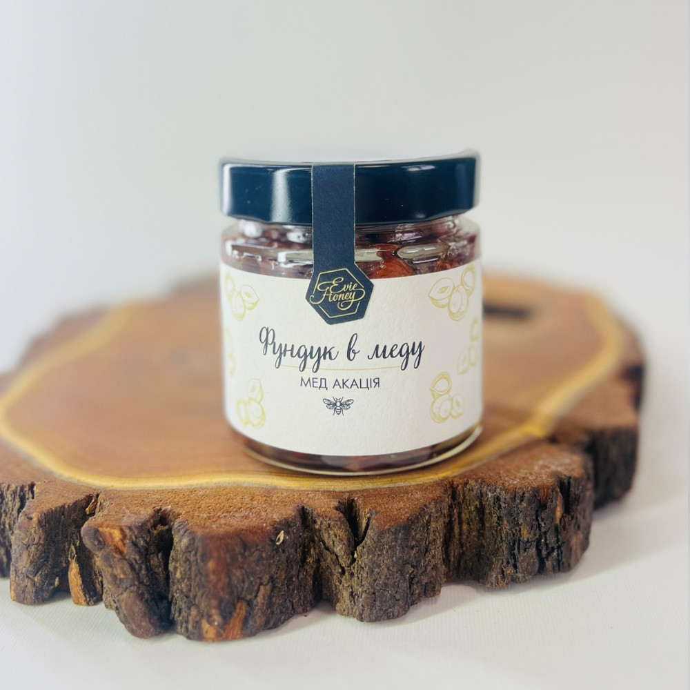 Мед з фундуком EVIE HONEY 240г