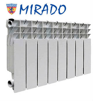 Біметалевий радіатор Mirado Мірадо 300/85 30 барів 140 Вт