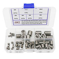 Вставка для відновлення різби М3 М4 М5 М6 М8 М10 М12 гужон 60 шт (001427)