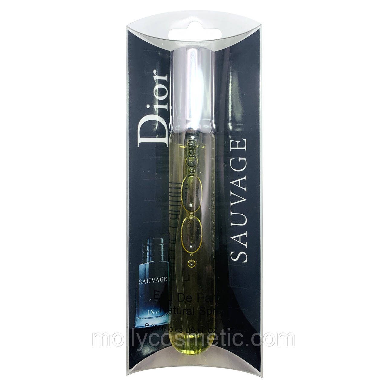 МУЖСКОЙ МИНИ ПАРФЮМ  SAUVAGE, 20 МЛ