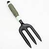 Садова вилка тризуба 27х8см, LMR235-34 / Посадкова вилка розпушувач / Ручна вилка для посадки рослин, фото 4