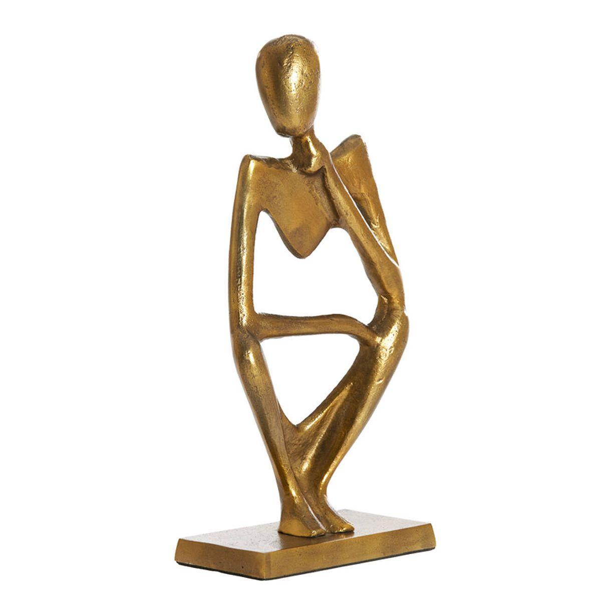 Статуетка декоративна з металу в золотистому кольорі Patung Light&Living, фото 1