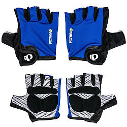 Велосипедні рукавички з відкритими пальцями, розмір L, BAISK / Велорукавиці безпалі / Спортивні рукавички