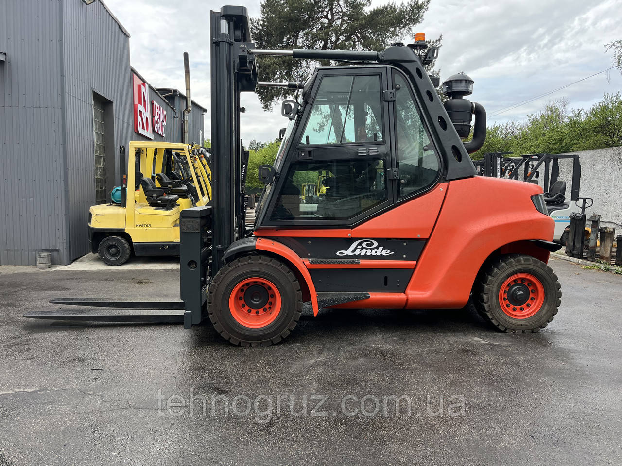 Навантажувач вилковий Linde H80T-02/900, фото 1