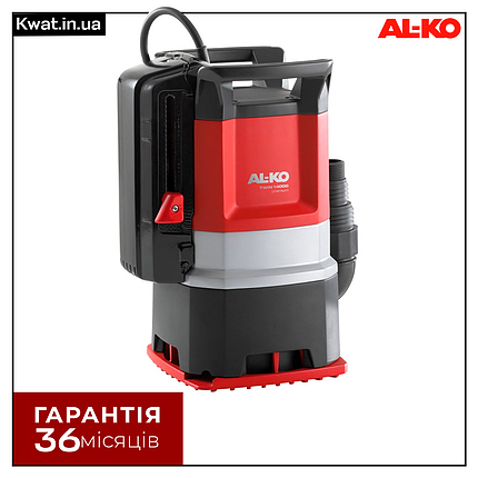 Насос занурювальний для брудної та чистої води 950 Вт Premium Twin 14000 15000 л год Напір 10 м Глибина 5 м, фото 1