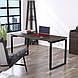 Письмовий сучасний стіл мінімалізм без тумб лофт Q-160 стільниця 36 мм Loft Design, фото 7