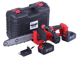 Пила акумуляторна Міні TATA (TM-CS414Li, 12дюймів, 21V, 2 АКБ (3A;4A) + зарядний пристрій)