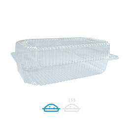 Блістерна упаковка ПЕТ ПС-120 - 1700 мл, 100 шт/уп, 227х117х85 мм