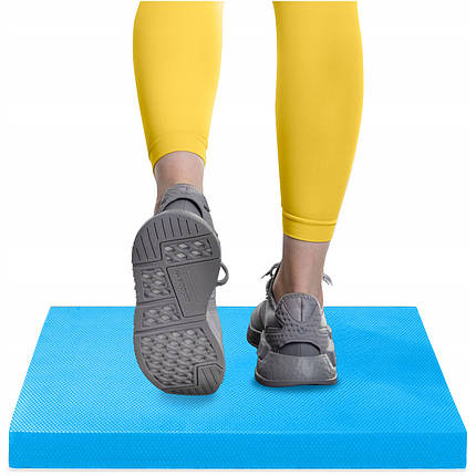 Балансувальна подушка 4FIZJO Balance Pad 49 x 38.5 x 5.8 см Sky Blue (P-5907739318664) Poland, фото 1