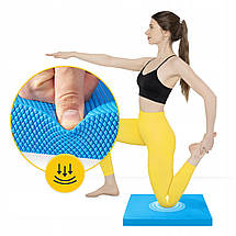 Балансувальна подушка 4FIZJO Balance Pad 49 x 38.5 x 5.8 см Sky Blue (P-5907739318664) Poland, фото 4