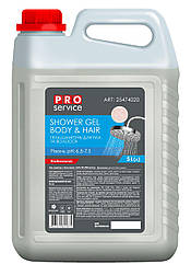 Гель-шампунь з бальзамом для тіла та волосся PRO service Soft 5 л
