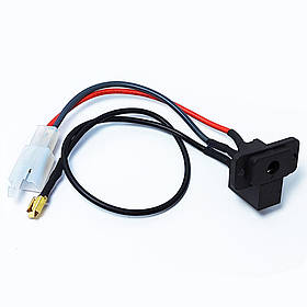 Гніздо зарядного роз'єму дитячого електромобіля 2pin мама