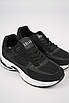 Чоловічі кросівки чорні сітка, фото 4