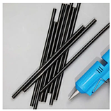 Клейові стрижні для пістолета чорні 7мм*245мм, фото 5