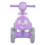 Каталка толокар Bambi M 5854 біговел EVA колеса, музика, світло, фіолетовий, фото 4