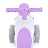 Каталка толокар Bambi M 5854 біговел EVA колеса, музика, світло, фіолетовий, фото 5