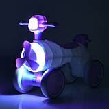 Каталка толокар Bambi M 5854 біговел EVA колеса, музика, світло, фіолетовий, фото 6
