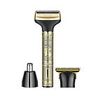 Акумуляторна машинка для стрижки-тример Geemy GM-8045