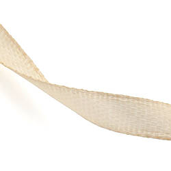 Стрічка атласна 0,6 см Пудровий 1 рулон +-91 м