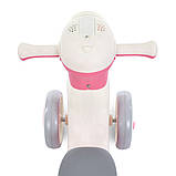 Каталка толокар Bambi M 5855 біговел EVA колеса, музика, світло, рожевий, фото 6