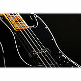 Бас-гітара Squier CV 70s Jazz Bass MN BK, фото 5