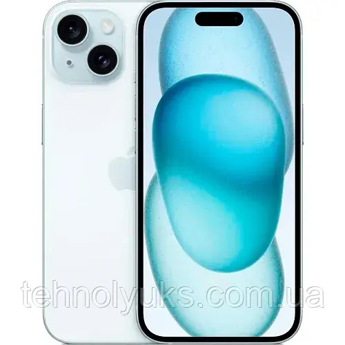 Смартфон Apple iPhone 15 128GB Blue, 6.1" OLED, A16 Bionic, Refurbished, фото 1
