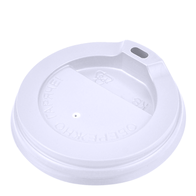 Кришки для паперових стаканів 90 мм 50 шт, фото 1