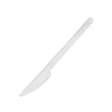 Ножі одноразові 16 см білі 100 шт, фото 2