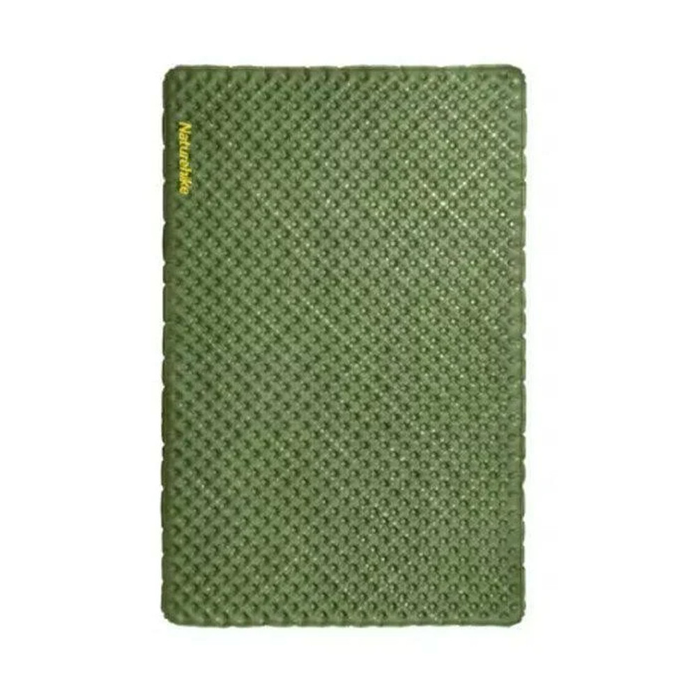 Двомісний надувний килимок із мішком для надування Naturehike CNK2450WS014 Green