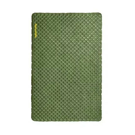 Двомісний надувний килимок із мішком для надування Naturehike CNK2450WS014 Green, фото 1