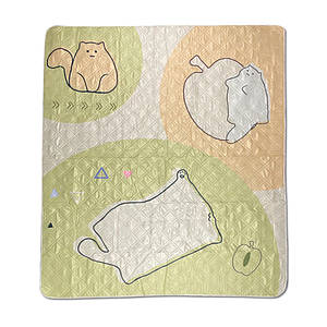Килимок для пікніка Naturehike CNK2350WS010 (Light green), 210х240 см | Зручний вологостійкий каремат для відпочинку на природі