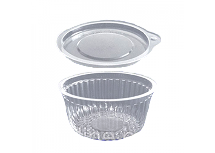 Соусник з кришкою 50 мл 100 шт SL906, фото 1