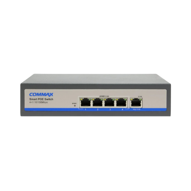 PoE-комутатор 4-портовий Commax CIOT-H4L2