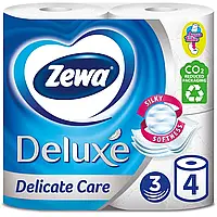 Туалетний папір Zewa Deluxе 4 рулони 3 шари