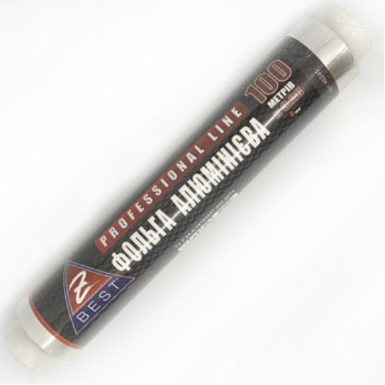 Фольга 100 м х 28 см 9 мкм алюмінієва харчова Z-ВЕЅТ, фото 1