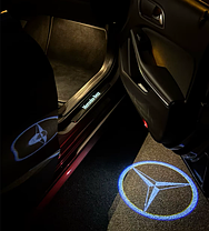 Проєктор підсвітка логотипу для дверей Mercedes-Benz (Мерседес) C-Class W204 (2007-2015), фото 2