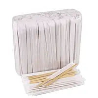 Мішалки індивідуальні дерев'яні 18см 500шт Преміум