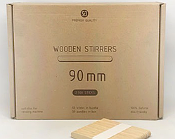 Мішалки вендінг 9см дерев'яні 2500шт