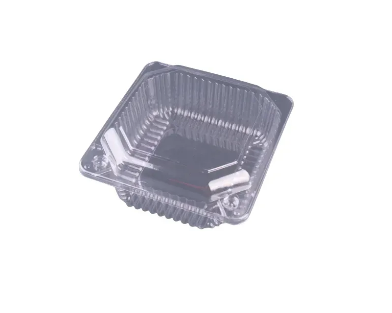 Ємність контейнер ПС-9 з кришкою 13*13*5,7 см 750мл 500шт, фото 1