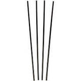 Трубочки алкогольні 21см 500шт прямі чорні, фото 2
