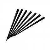 Шпажки для канапе чорні кристал 500 шт, фото 3