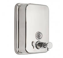 Дозатор рідкого мила 500 мл SD-280 нержавіюча сталь