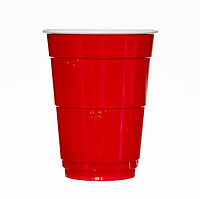 Червоні пластикові стакани Huhtamaki Red Cup 400 мл 20 шт