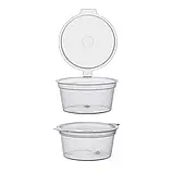 Соусник з кришкою 30 мл 50 шт одноразовий, фото 2