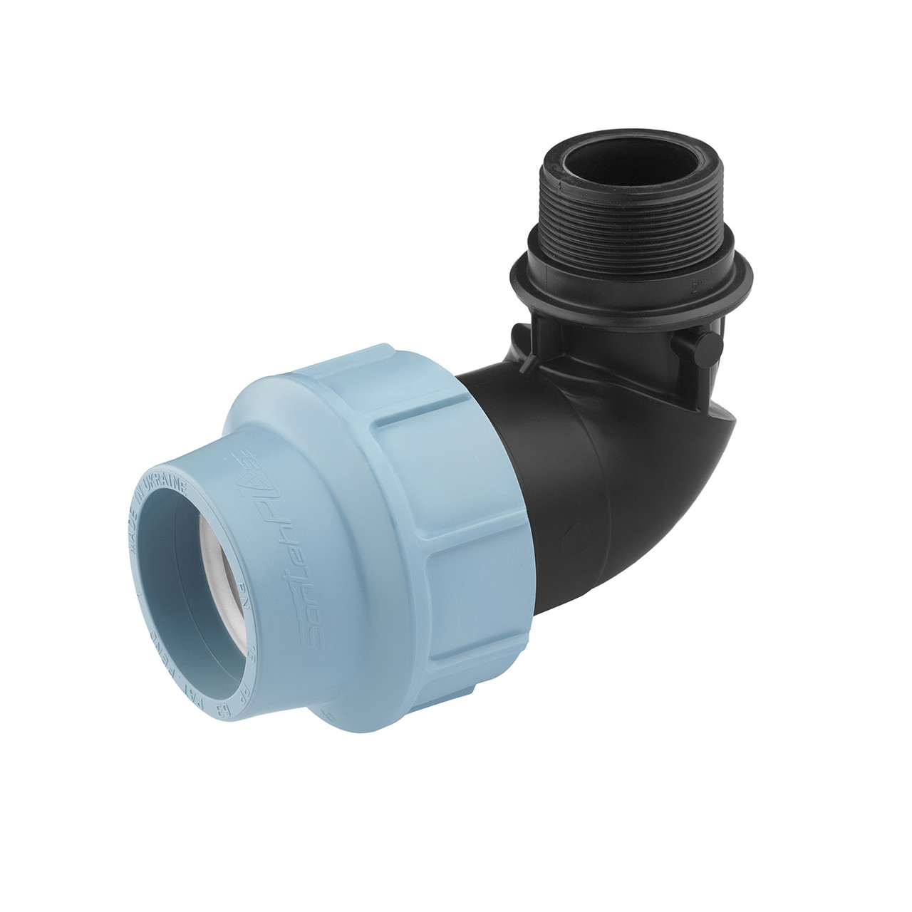 Колено ПЭ SantehPlast 63х2" РН