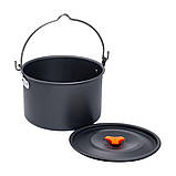 Набір туристичного посуду 3 предмети 21/18/22 см, фото 4